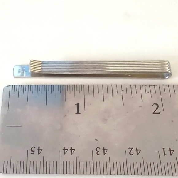 J Crew Tie Clip Sterling Silver - Picture 3 of 6